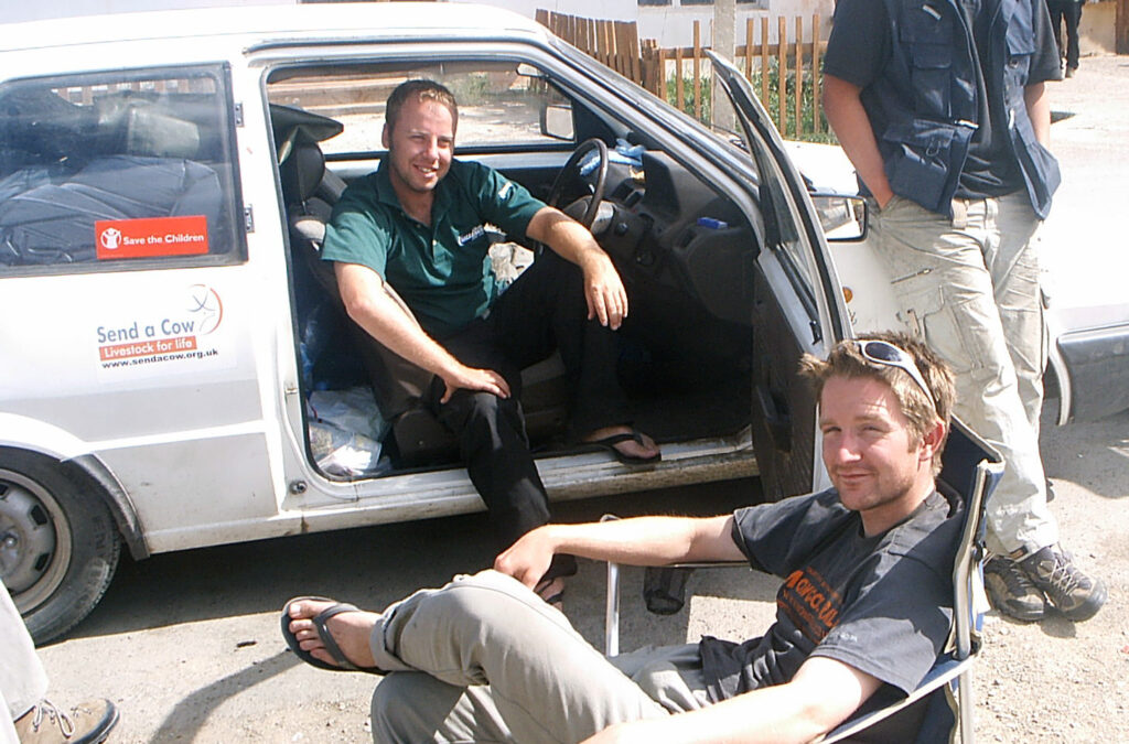 Dan Wedgwood and Ben Cribb Mongol Rally 2005