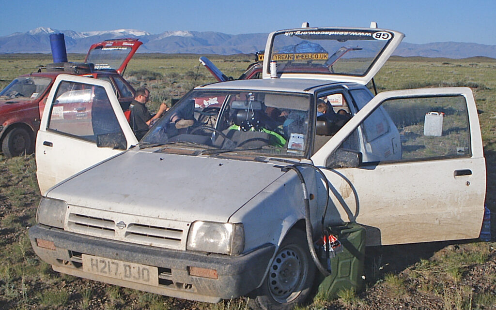 Dan Wedgwood and Ben Cribb Mongol Rally 2005