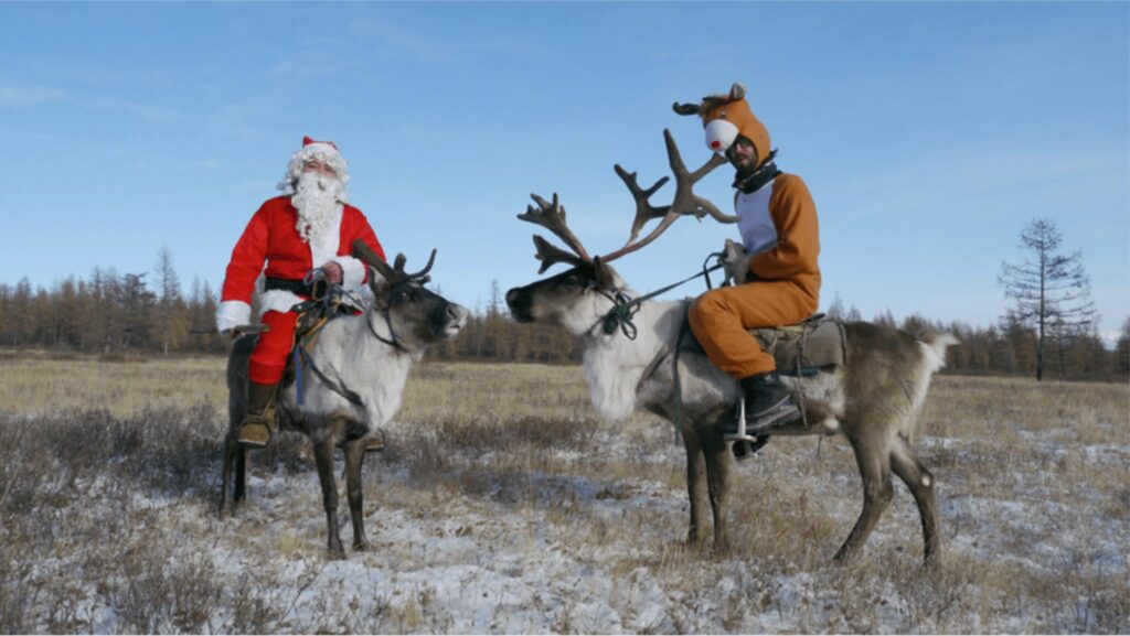 Santa tests out Reindeer Racing in Mongolia - The Adventurists
