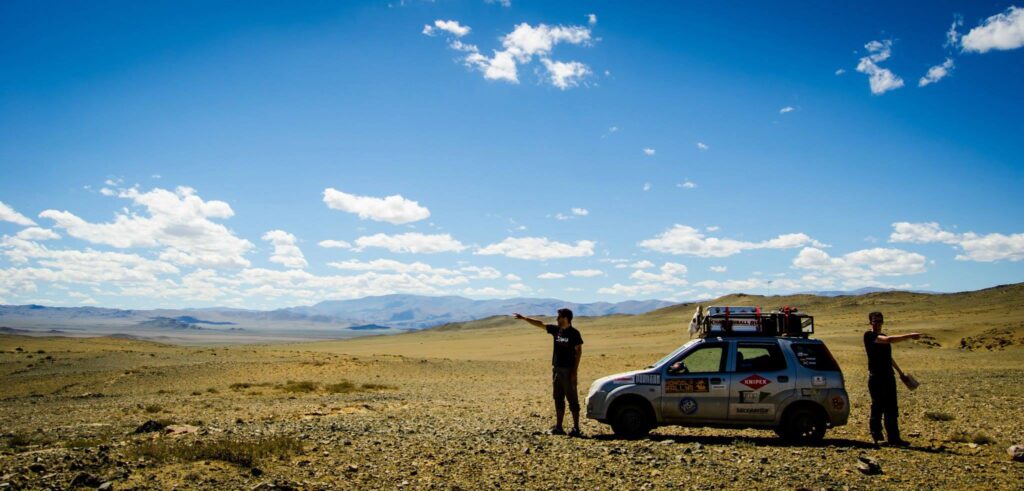 Mongol Rally team Khannonball Run navigational masterclass in 2012