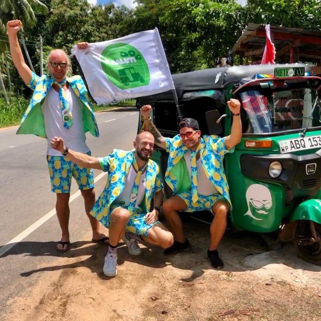 Team Saluti - Rickshaw Run Sri Lanka