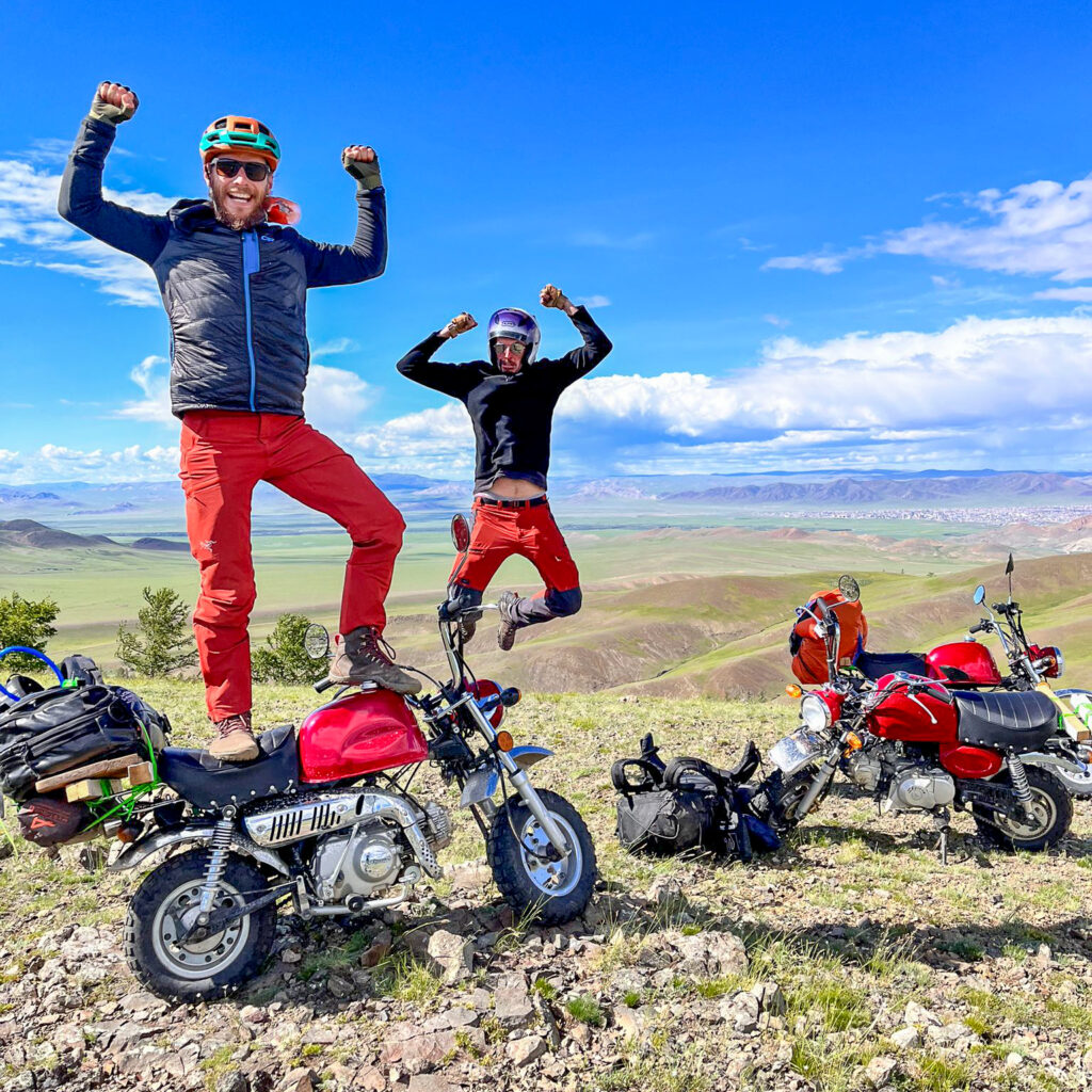 Steven Rasovsky on the Monkey Run Mongolia
