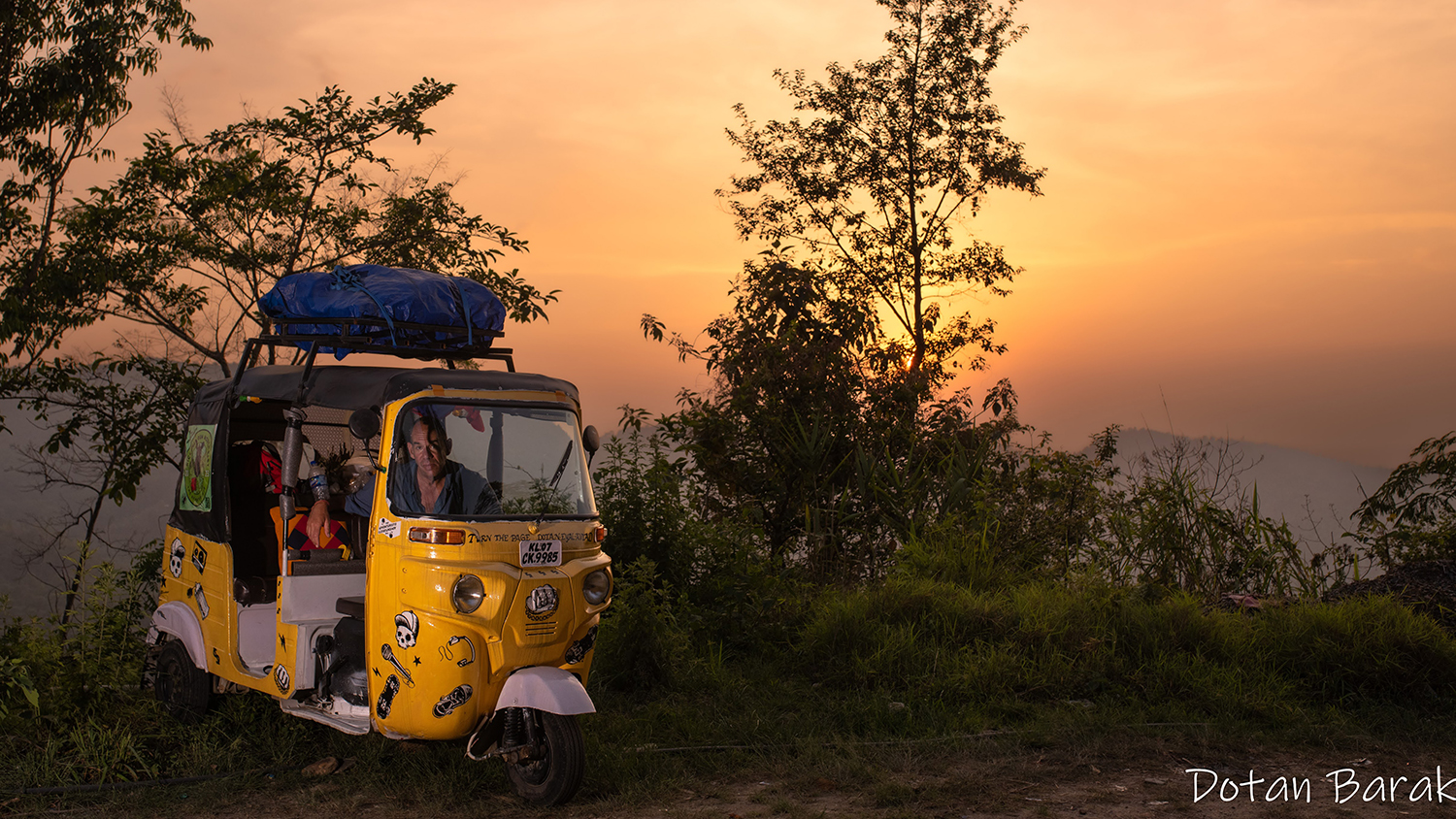 Dotan Barak on the Rickshaw Run Northeast India Pioneers Edition May 2023