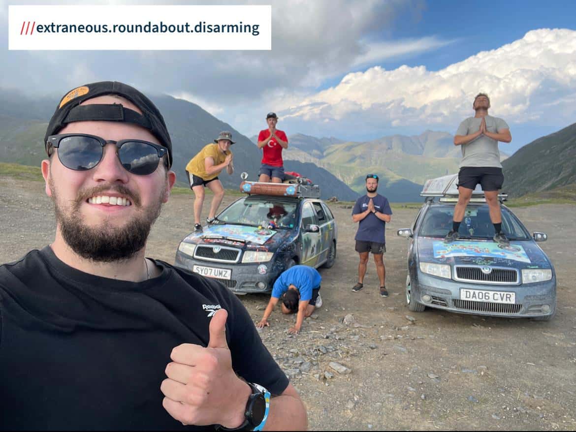 Team Three Litl Celts and The Seamen at the Pole on Abano Pass in Georgia